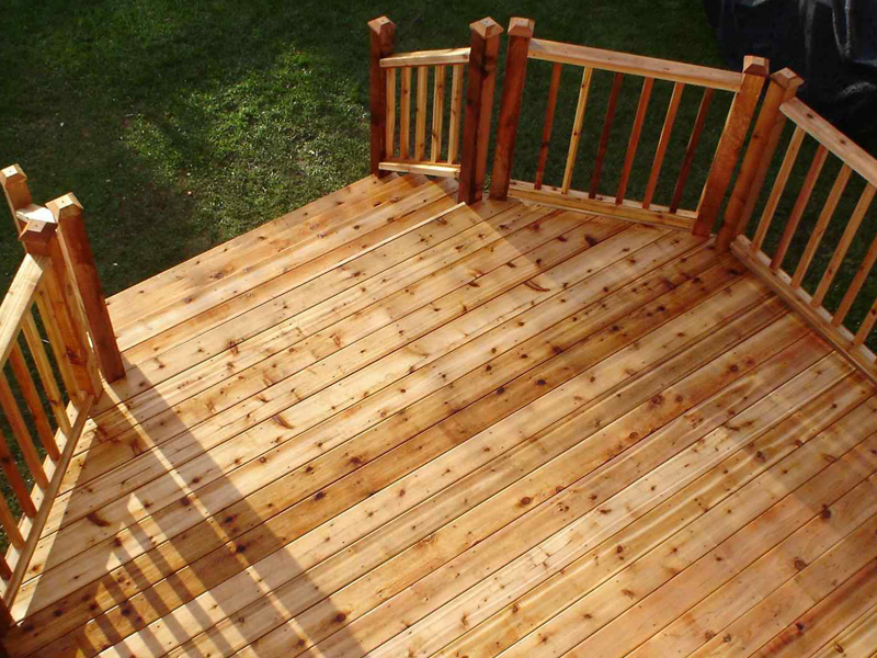 Cedar Decking Are Easy To Use And Manage Cedar Deck Deck Deck Design